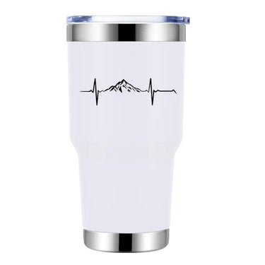 Heartbeat V1 30oz Tumbler White